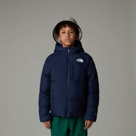 The North Face North-donsjas Met Capuchon Voor Jongens Summit Navy male