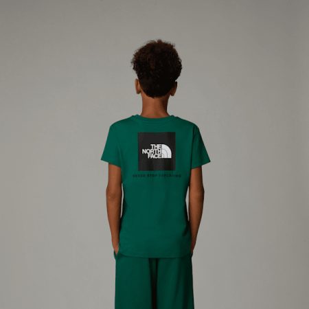 The North Face Redbox-t-shirt Voor Jongens Evergreen male