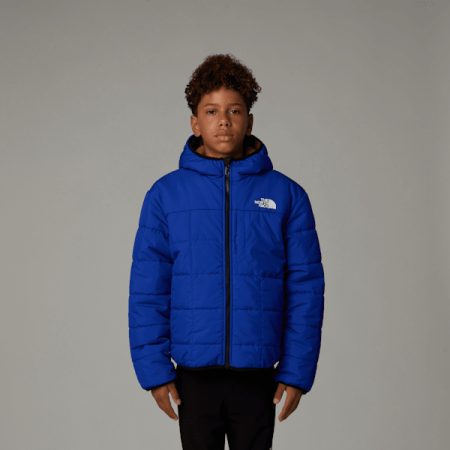 The North Face Omkeerbare Shasta-jas Met Capuchon Met Volledige Rits Voor Jongens Tnf Blue male