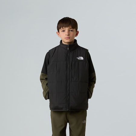 The North Face Omkeerbare Shasta-bodywarmer Voor Jongens Tnf Black male