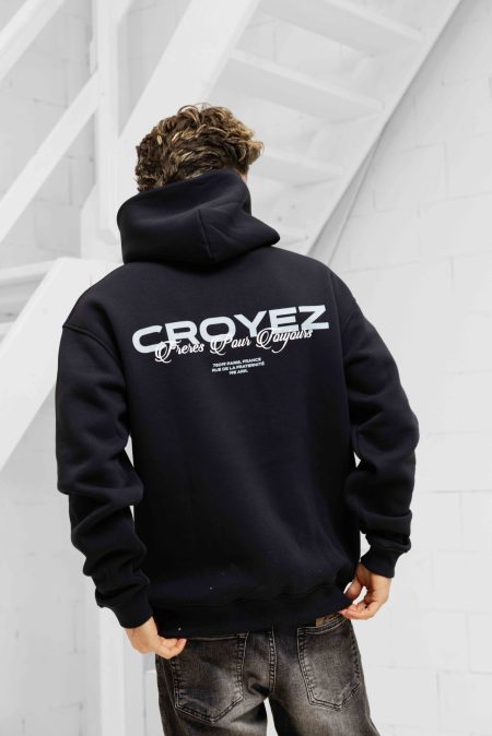 Croyez Frères Hoodie Heren Donkerblauw - Maat XS - Kleur: Donkerblauw | Soccerfanshop
