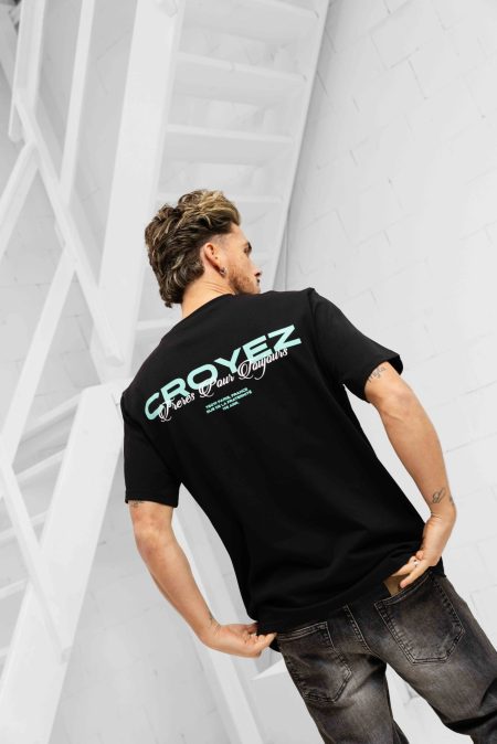 Croyez Frères T-Shirt Heren Zwart - Maat M - Kleur: Zwart | Soccerfanshop