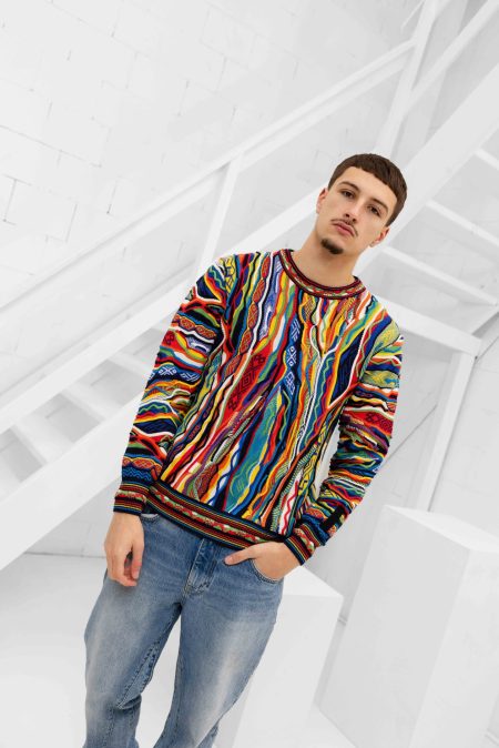 Carlo Colucci C12509 101 Sweater Heren - Maat M - Kleur: Multicolour | Soccerfanshop