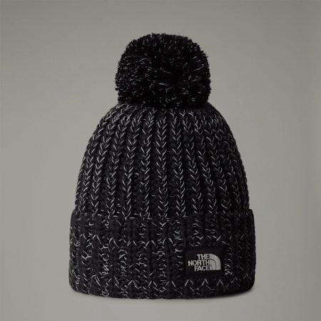 The North Face Cosy Chunky Cabin-beanie Tnf Black-tnf White Dune male