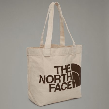 The North Face Katoenen Draagtas Weimaraner Brown Large Logo Print male