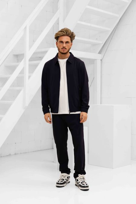 Cou7ure Essentials Reflection Trainingspak Heren Donkerblauw - Maat L - Kleur: Donkerblauw | Soccerfanshop