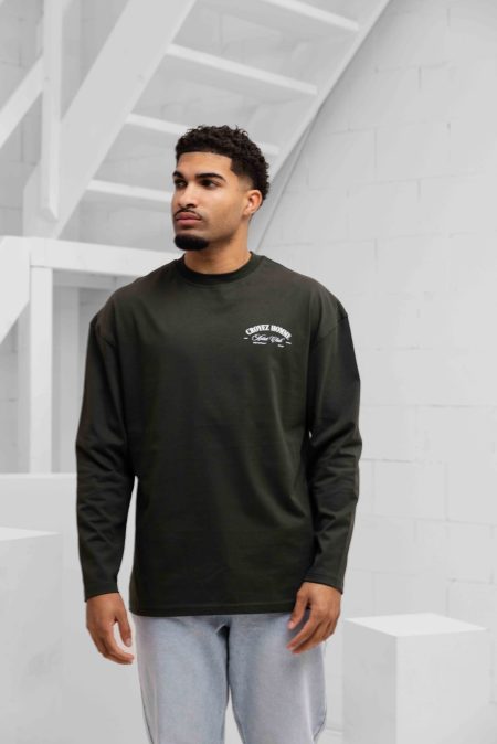 Croyez Artist Club Longsleeve T-Shirt Heren Donkergroen - Maat M - Kleur: Donkergroen | Soccerfanshop