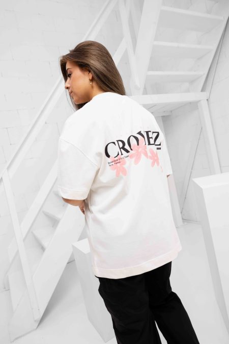 Croyez Botanique T-Shirt Dames Gebroken Wit - Maat XS - Kleur: Gebroken Wit | Soccerfanshop