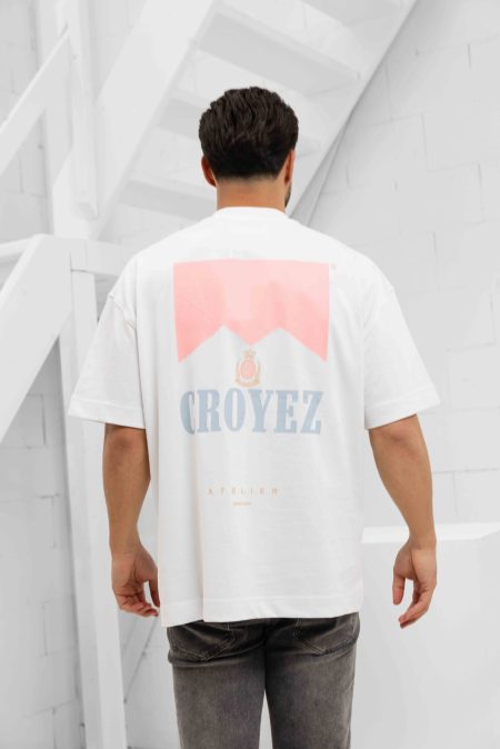 Croyez Fumes Amalfi T-Shirt Heren Wit - Maat XL - Kleur: Wit | Soccerfanshop