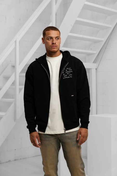 Croyez Liked By Everybody Zip Hoodie Heren Zwart - Maat XL - Kleur: Zwart | Soccerfanshop