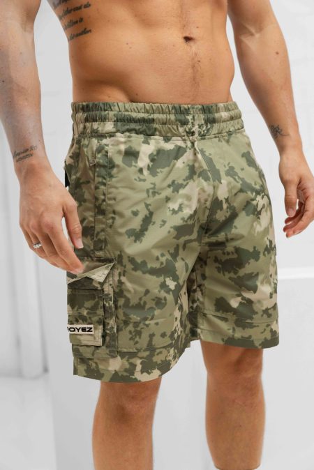 Croyez Parachute Ripstop Korte Broek Heren Groen - Maat XL - Kleur: Groen | Soccerfanshop