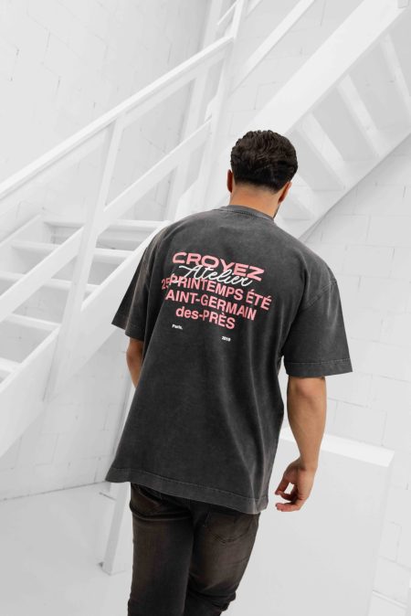 Croyez Printemps T-Shirt Heren Donkergrijs - Maat XL - Kleur: Donkergrijs | Soccerfanshop