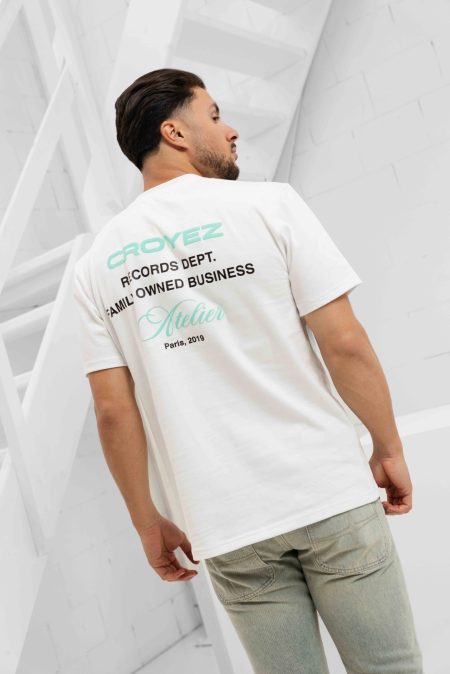 Croyez Records T-Shirt Heren Wit - Maat XXL - Kleur: Wit | Soccerfanshop