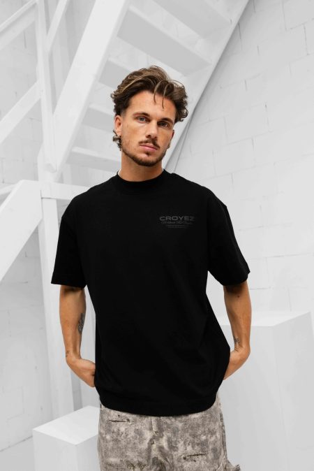 Croyez Worldwide Supplier T-Shirt Heren Zwart - Maat S - Kleur: Zwart | Soccerfanshop