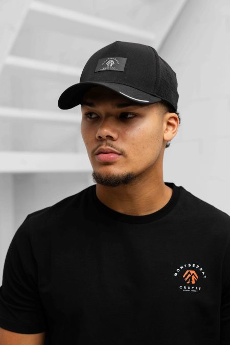 Cruyff Montserrat Apex Pitcher Pet Heren Zwart - Maat One Size - Kleur: Zwart | Soccerfanshop