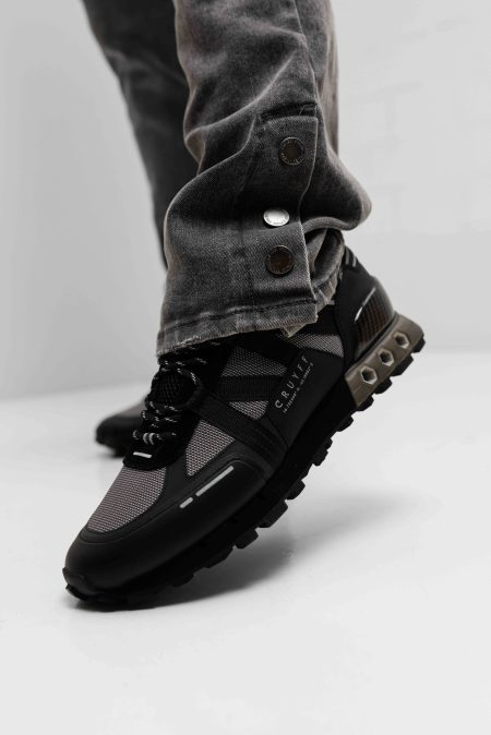 Cruyff Montserrat Fearia Hex-Tech Sneakers Heren Zwart - Maat 42 - Kleur: Zwart | Soccerfanshop