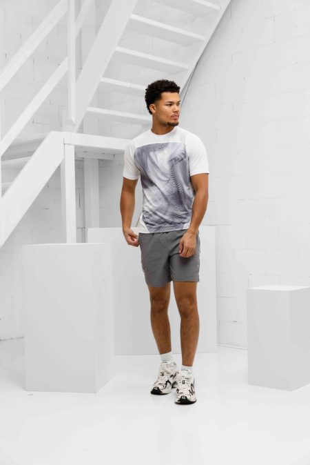 Cruyff Montserrat Omega Zomerset Heren Wit/Grijs - Maat XXL - Kleur: WitGrijs | Soccerfanshop