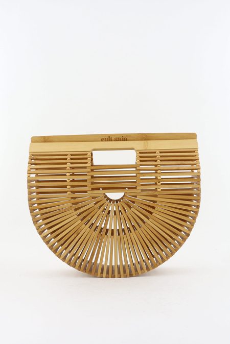 Cult Gaia clutch Ark Small TH1165BM natural