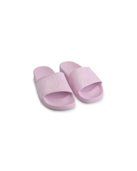 Malelions Signature Slippers Dames Roze - Maat 41 - Kleur: Roze | Soccerfanshop
