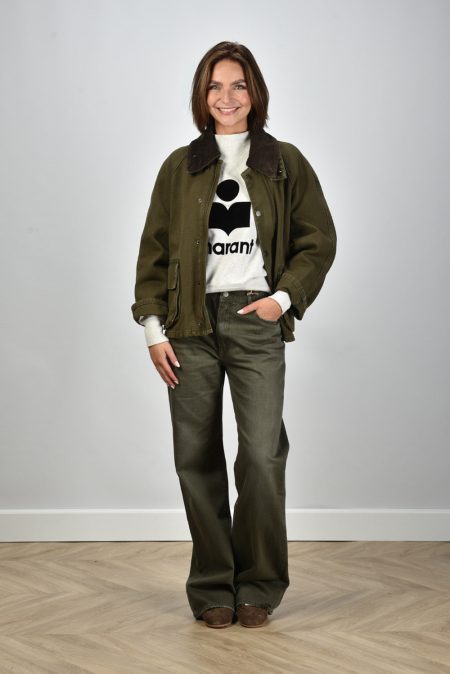 Denimist jeans Dena DSWD330-D475A vintage dark olive