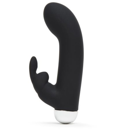 Fifty Shades of Grey - Greedy Girl Oplaadbare Mini Rabbit Vibrator - Zwart