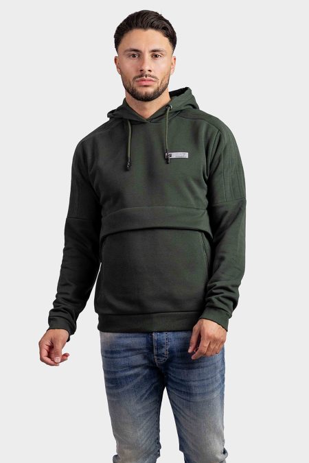 EA7 Emporio Armani Ventus7 Hoodie Heren Groen - Maat XXXL - Kleur: Groen | Soccerfanshop