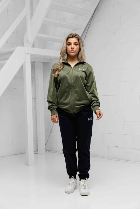 EA7 Emporio Armani 8NPV65 Trainingspak Dames Groen - Maat XS - Kleur: Groen | Soccerfanshop