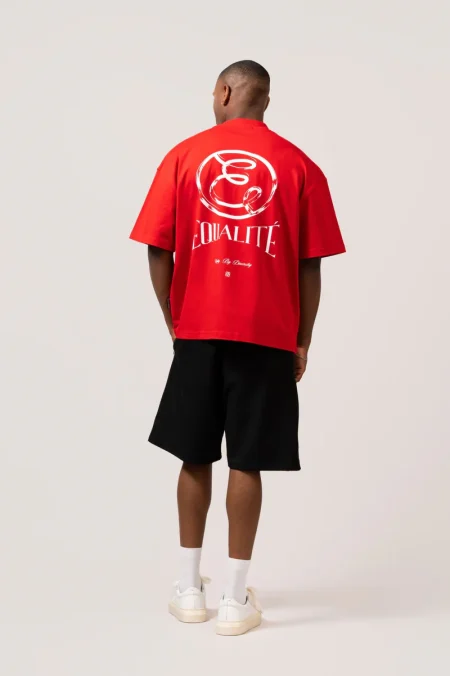 Equalité Chloé Boxy T-Shirt Heren Rood - Maat XL - Kleur: Rood | Soccerfanshop