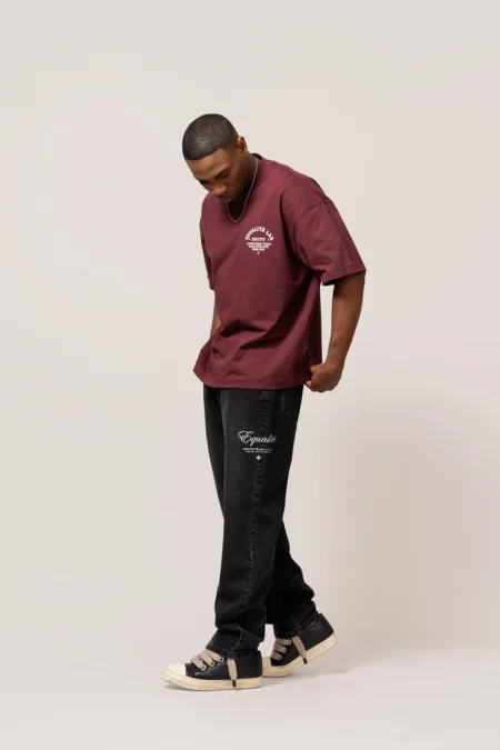 Equalité Signature Straight Fit Jeans Heren Zwart - Maat 36 - Kleur: Zwart | Soccerfanshop