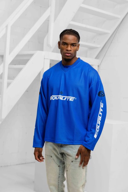 Equalité Arena Longsleeve Jersey Heren Blauw - Maat XL - Kleur: Blauw | Soccerfanshop