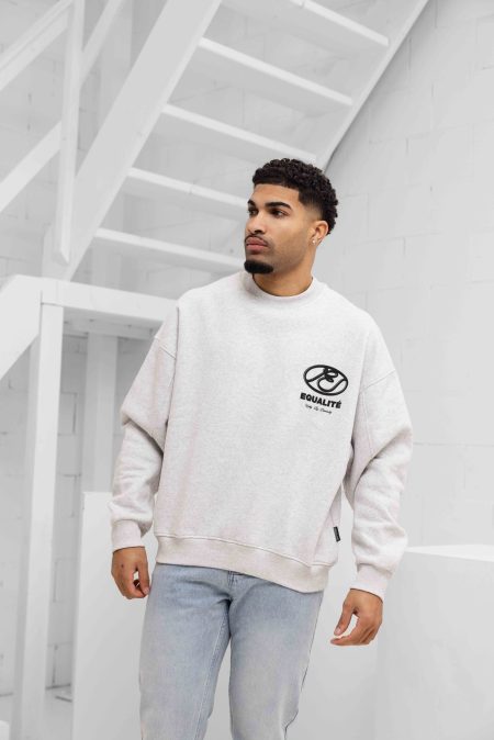 Equalité Arid Sweater Heren Grijs - Maat L - Kleur: Grijs | Soccerfanshop