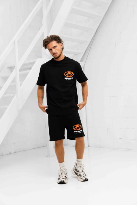 Equalité Arid Zomerset Heren Zwart/Oranje - Maat M - Kleur: ZwartOranje | Soccerfanshop