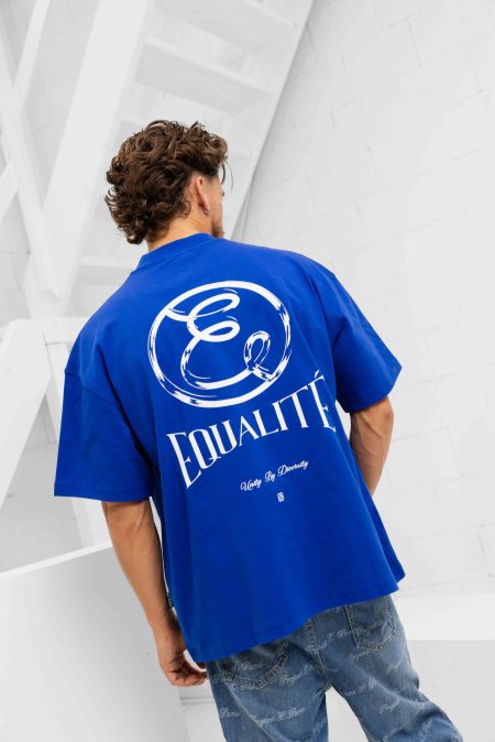 Equalité Chloé Boxy T-Shirt Heren Blauw - Maat XS - Kleur: Blauw | Soccerfanshop