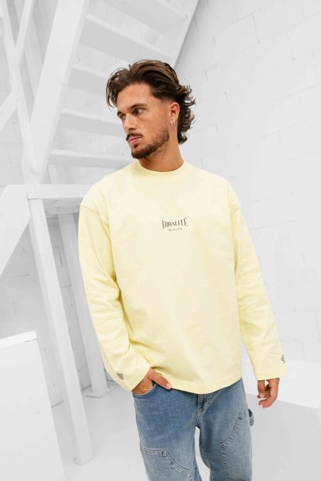 Equalité Chloé Longsleeve T-Shirt Heren Lichtgeel - Maat M - Kleur: Lichtgeel | Soccerfanshop