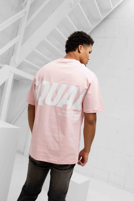 Equalité Elia Oversized T-Shirt Heren Roze - Maat L - Kleur: Roze | Soccerfanshop