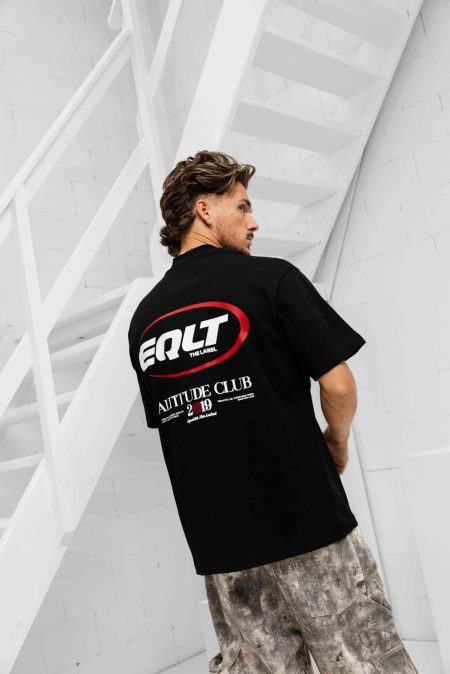 Equalité Everest Oversized T-Shirt Heren Zwart - Maat XXL - Kleur: Zwart | Soccerfanshop