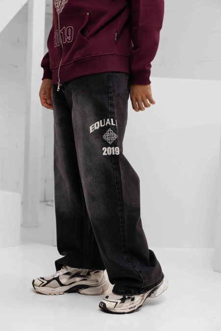Equalité Fem Baggy Jeans Heren Zwart - Maat 34 - Kleur: Zwart | Soccerfanshop
