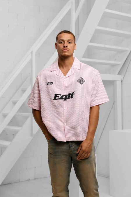Equalité Jersey Boxy Shirt Heren Roze - Maat XL - Kleur: Roze | Soccerfanshop