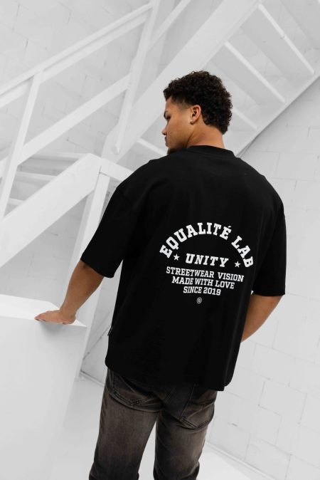 Equalité Lucius Boxy T-Shirt Heren Zwart - Maat XL - Kleur: Zwart | Soccerfanshop