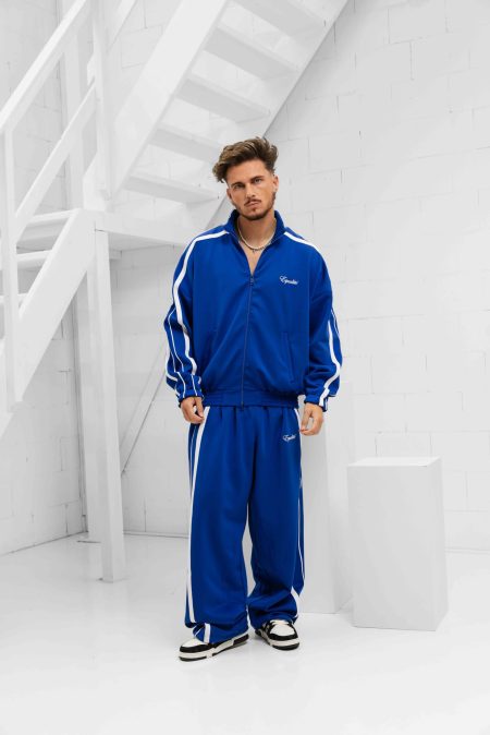 Equalité Track Trainingspak Heren Blauw - Maat XL - Kleur: Blauw | Soccerfanshop