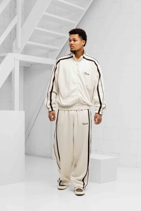 Equalité Track Trainingspak Heren Wit - Maat XL - Kleur: Wit | Soccerfanshop