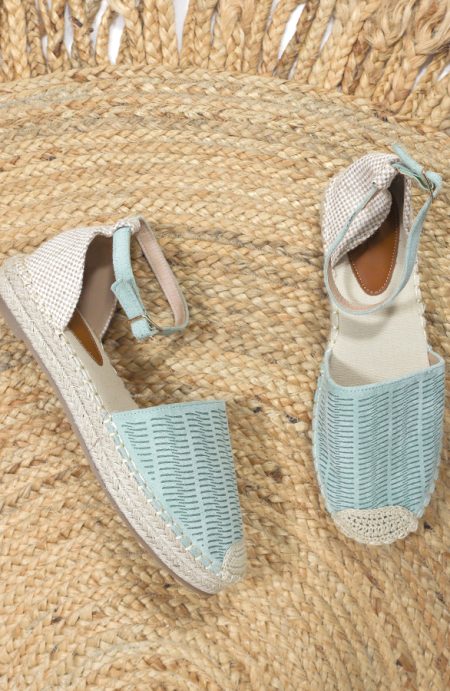 Espadrilles Suède Mint