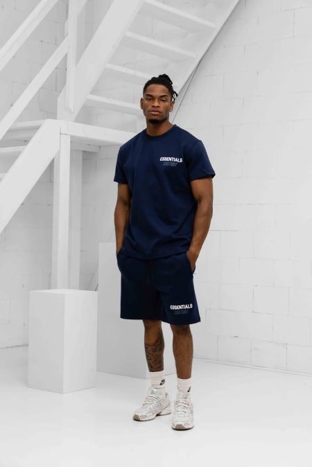 Cou7ure Essentials Miami Zomerset Heren Donkerblauw - Maat XS - Kleur: Donkerblauw | Soccerfanshop