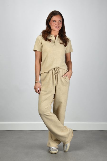 Extreme Cashmere broek Run 142 latte