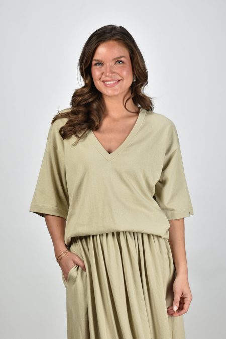 Extreme Cashmere top Indi 406 desert