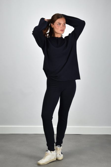 Extreme Cashmere trui Alligator 199 navy