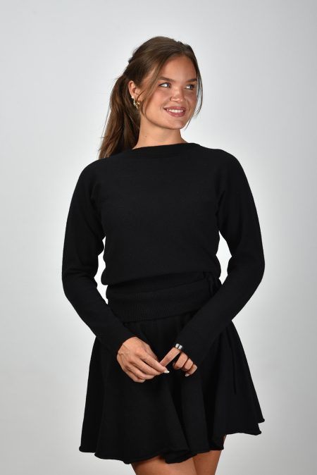 Extreme Cashmere trui Belle 382 raven