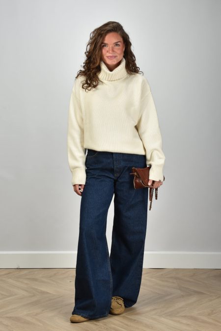 Extreme Cashmere trui Oversize Xtra 20 cream