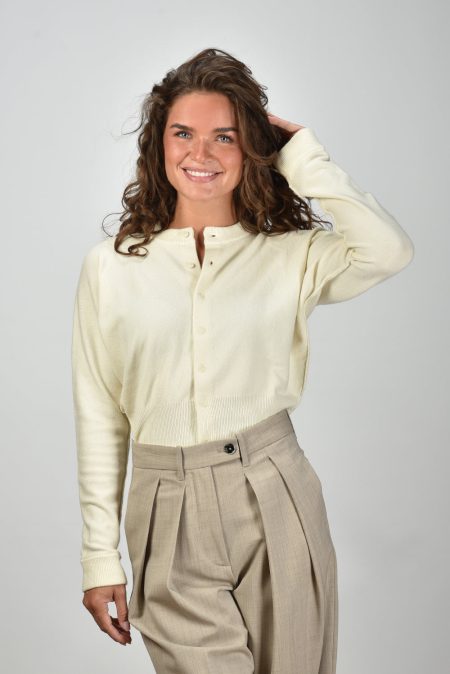 Extreme Cashmere vest Blouson 257 cream