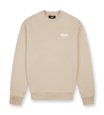 Logo Crewneck Weathered Teak - XS